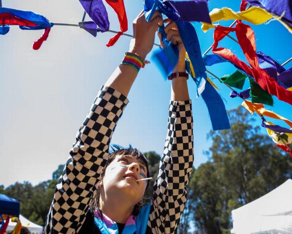 The Gala Pride and Diversity Center hosts its largest ever Pride festival at Laguna Lake Park in San Luis Obispo in 2022. The group will hold its first Transgender Pride Festival in May 2023. Courtesy of the Gala Pride and Diversity Center