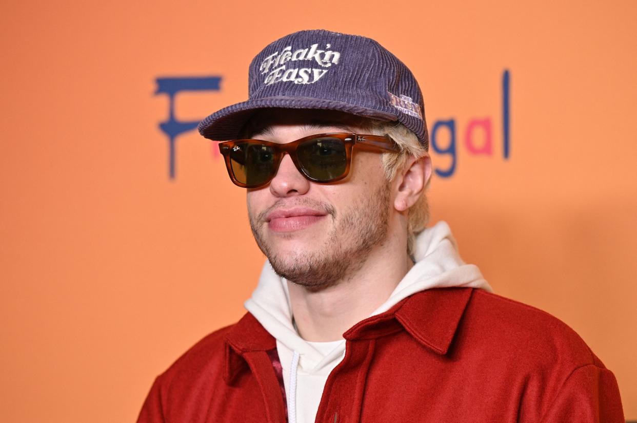 People are surprised by Pete Davidson's latest body modification. (Photo: Getty Images)