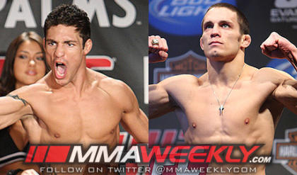 Diego Sanchez and Jake Ellenberger UFC on Fuel TV 1