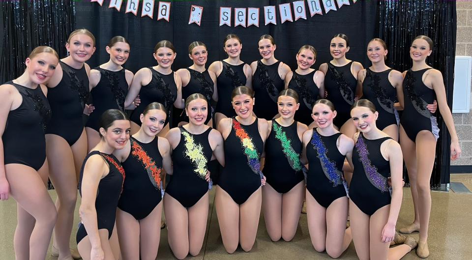 The Washington High School competitive dance team is headed to the Illinois High School Association state finals in Bloomington in January 2023.