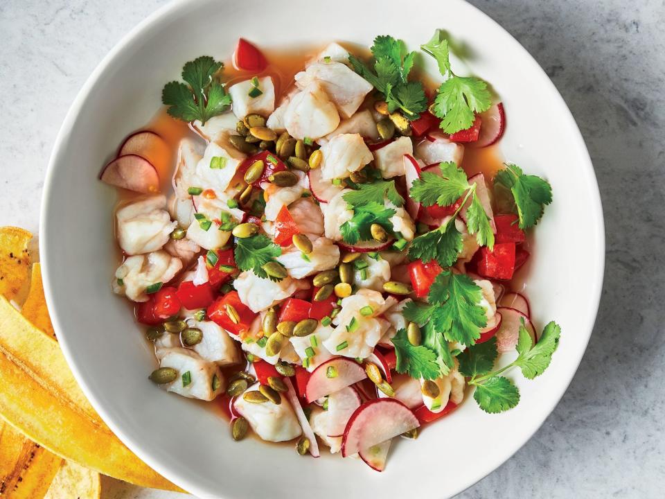 Classic Ceviche with Red Snapper