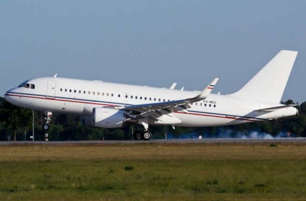 PHOTO: Federal prosecutors have moved to seize a $90 million Airbus A319 used as a private jet by a Russian businessman and parliamentarian Andrei Skoch. (Photo courtesy of the US Attorney’s Office for the Southern District of New York)