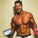 <p>Stop ittt... anyone that poses with their abs out while holding a pink teddy bear has already won us over.</p>