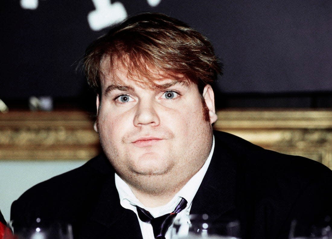 Madison native Chris Farley joined the cast of "Saturday Night Live" in 1990.