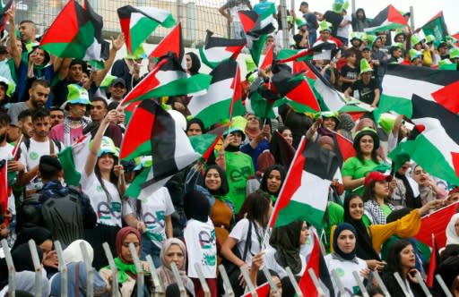 All 8,000 tickets ahead of the World Cup 2022 Asian qualifying match between Palestine and Saudi Arabia in the town of al-Ram were given away free and snapped up