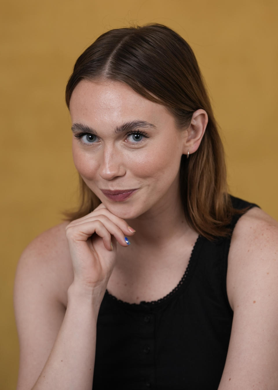 Canadian actor and comedian Veronika Slowikowska poses for a portrait on Friday, May 17, 2024, in Los Angeles. (AP Photo/Ashley Landis)