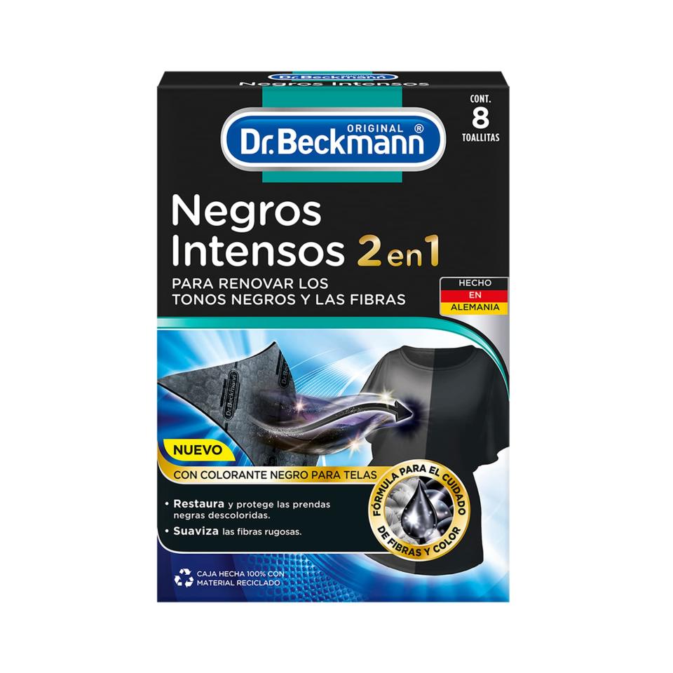 Dr. Beckmann Negros Intensos, renueva color negro de la ropa