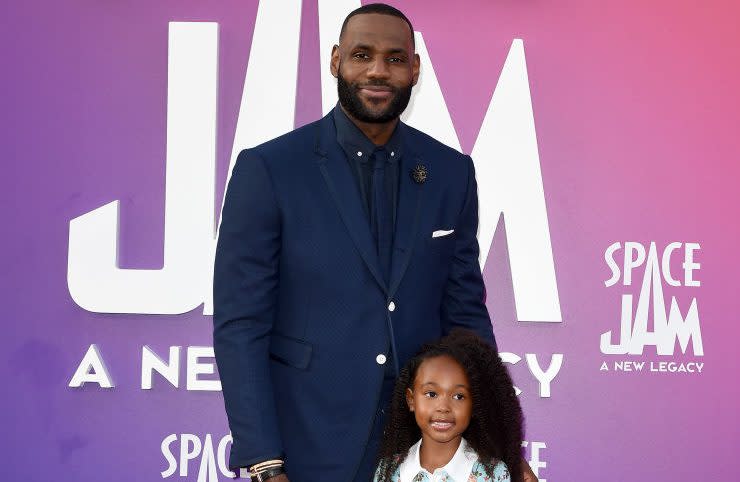 How many kids does LeBron James have?, Lebron James daughter, Lebron James father, LeBron James Zhuri theGrio.com