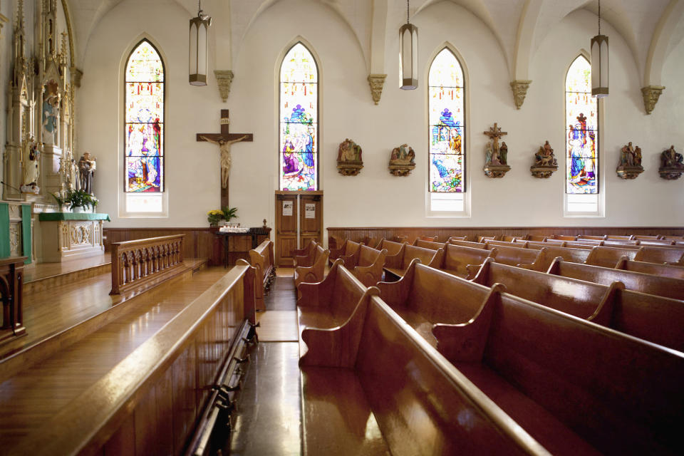 empty church