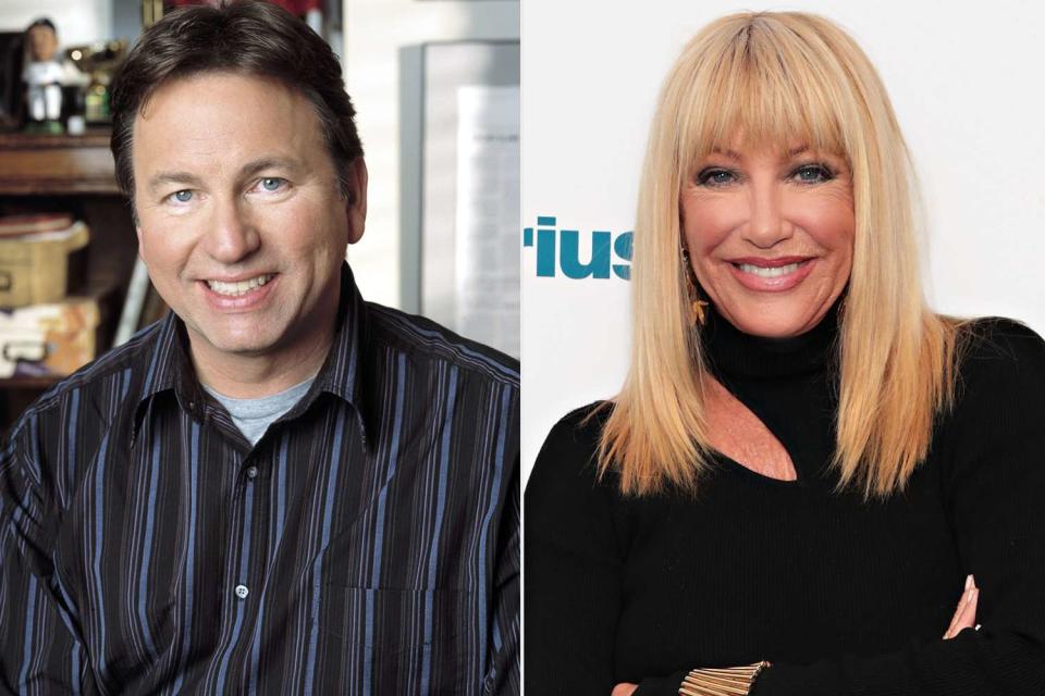 <p>Abc/Kobal/Shutterstock, Cindy Ord/Getty Images</p> John Ritter, Suzanne Somers