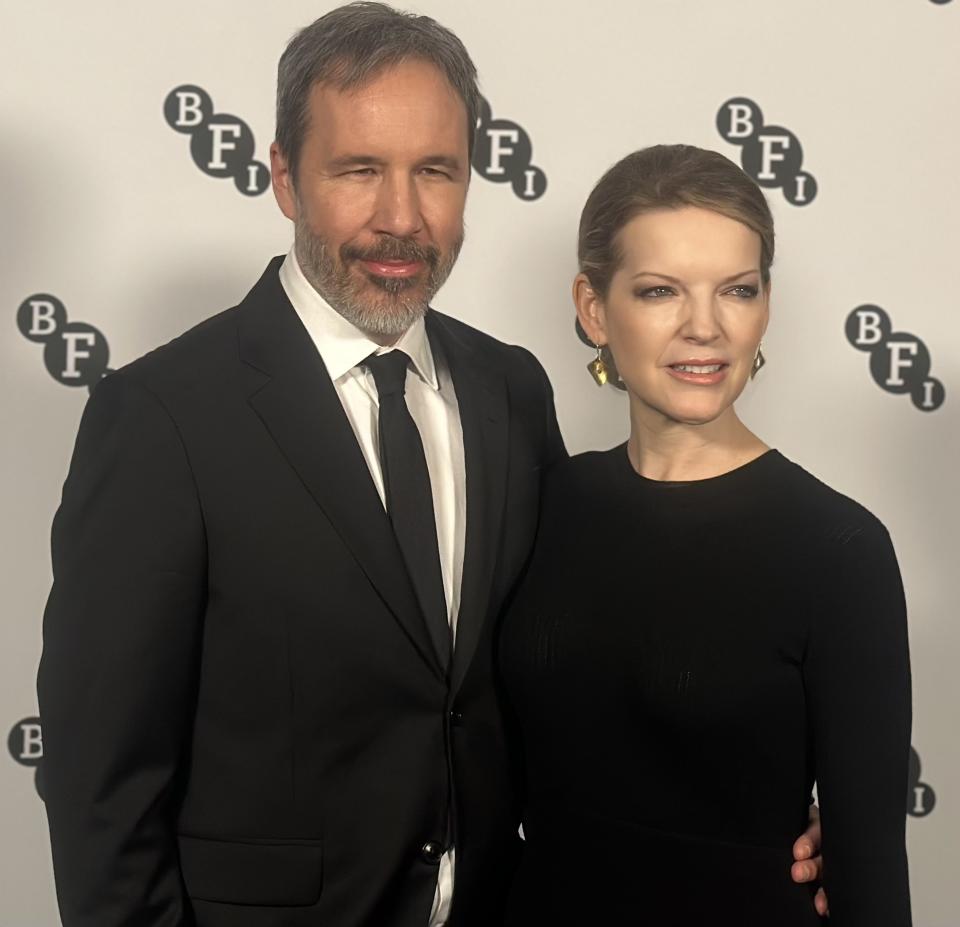 Denis Villeneuve and Tanya Lapointe (Baz Bamigboye/Deadline)