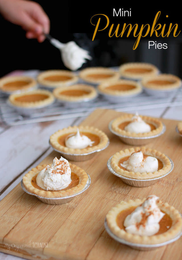 Mini Pumpkin Pies