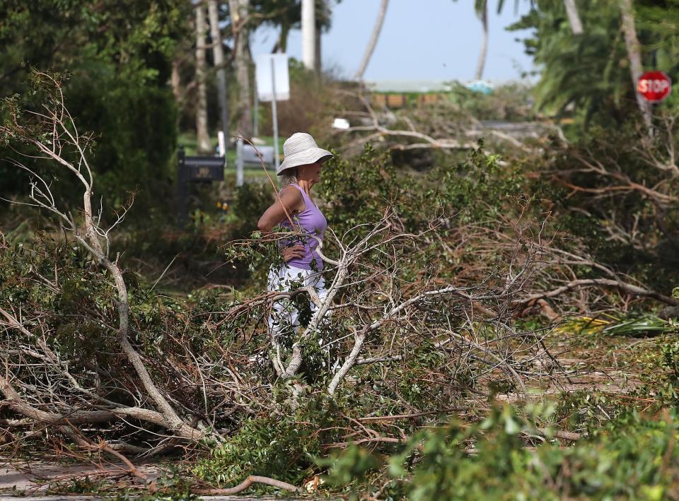 (FOTOS) El paso destructor de Irma por Florida, EEUU
