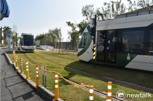 高雄輕軌又邁出一大步。（資料照片）   圖：孫家銘／攝