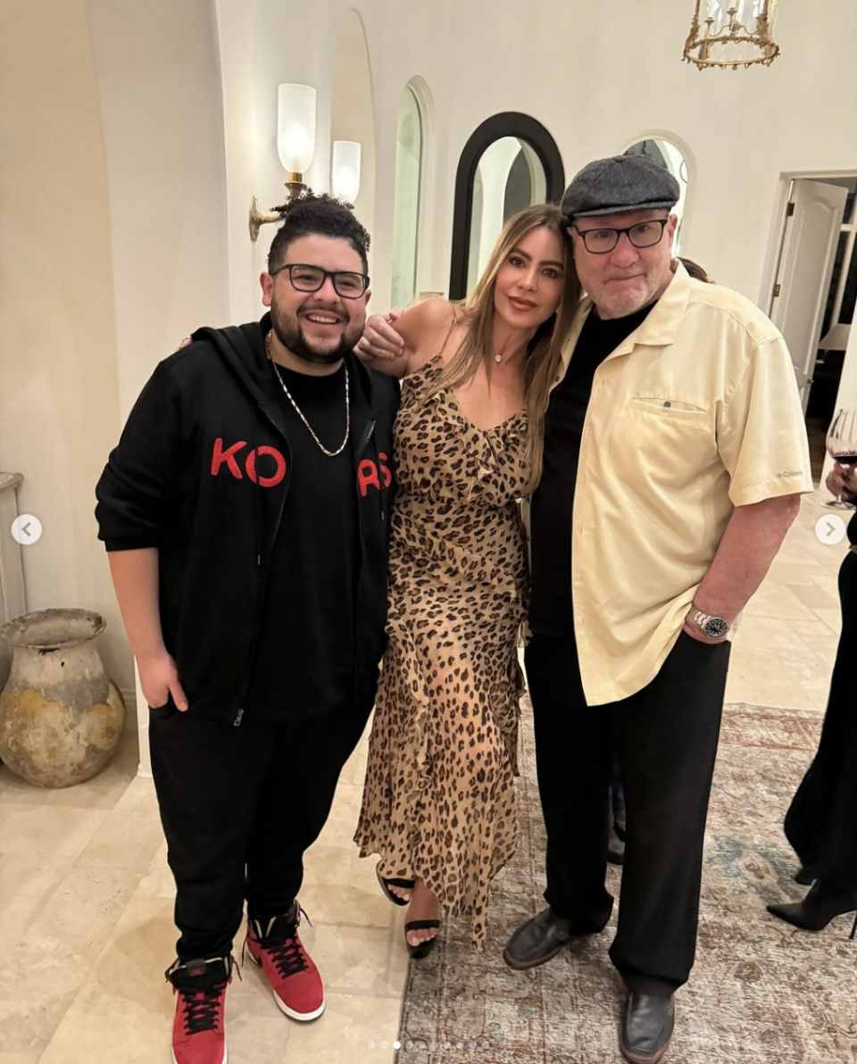 Rico Rodriguez, Sofia Vergara, and Ed O'Neill