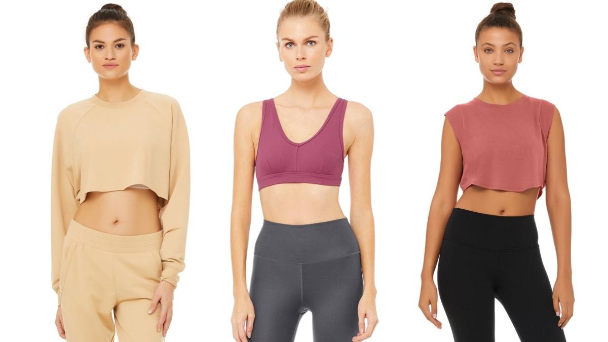 Crush a Workout Like Kylie Jenner in This Alo Sculpting Sports Bra