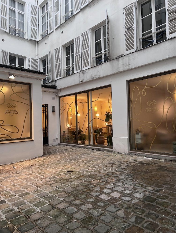 exterior shot of salon delphine c