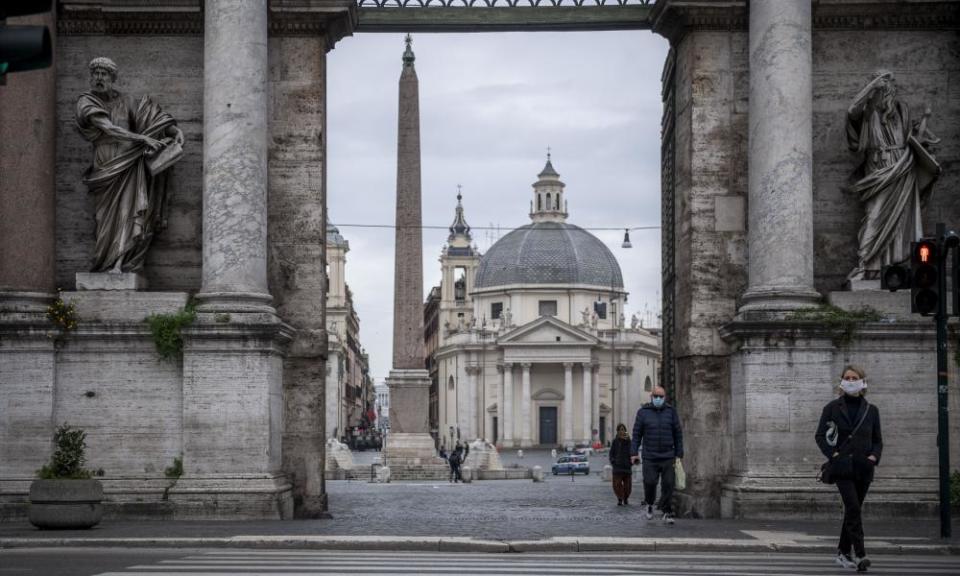 Italy is in lockdown because of the coronavirus.