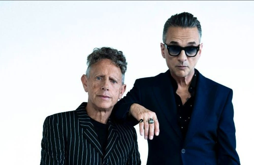 Martin Gore and Dave Gahan are releasing a new Depeche Mode album credit:Bang Showbiz