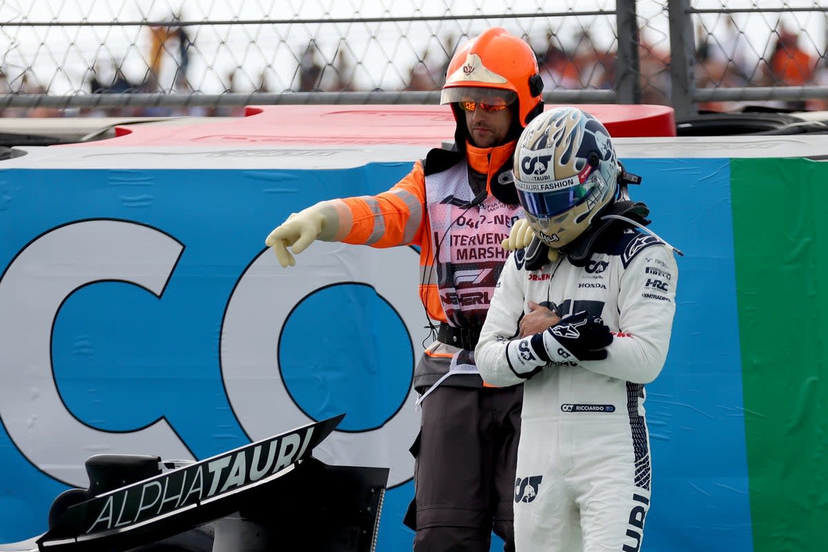 Daniel Ricciardo has been ruled out of this weekend’s Dutch Grand Prix with a broken wrist (Getty Images)