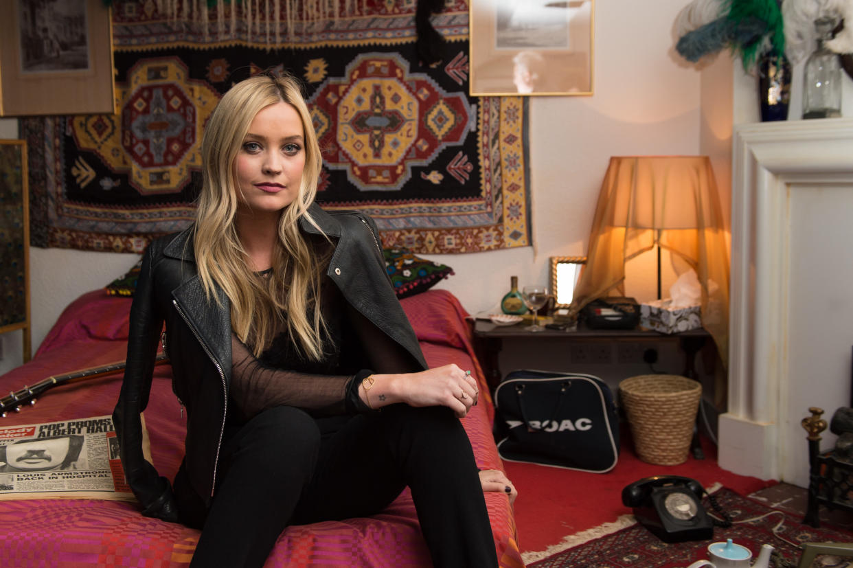 Laura Whitmore has spoken candidly about her grief over the passing of close friend, Caroline Flack  (Photo by Ian Gavan/Getty Images)