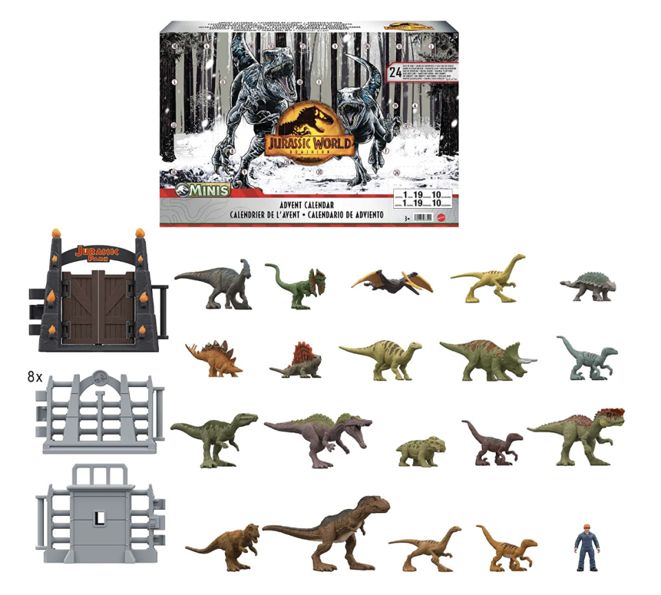 Jurassic World Dominion Holiday Advent Calendar (Photo via Amazon)