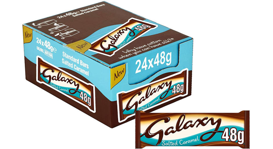 Galaxy Salted Caramel Chocolate, 24 Bars