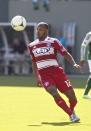 PORTLAND, OR - AUGUST 5: Julian de Guzman #12 of FC Dallas controls ball during the MLS match against Portland Timbers at Jeld-Wen Field on August 5, 2012 in Portland, Oregon. Portland and Dallas played to a 1-1 draw. (Photo by Steve Dipaola/Getty Images)