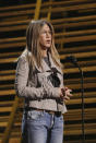 Jennifer Aniston is seen during rehearsals for the 89th Academy Awards on Saturday, Feb. 25, 2017. The Academy Awards will be held at the Dolby Theatre on Sunday, Feb. 26. (Photo by Matt Sayles/Invision/AP)