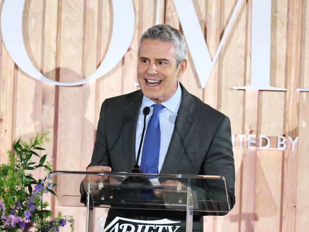 Andy Cohen speaks onstage during Variety's 2023 Power of Women event in New York on April 4.