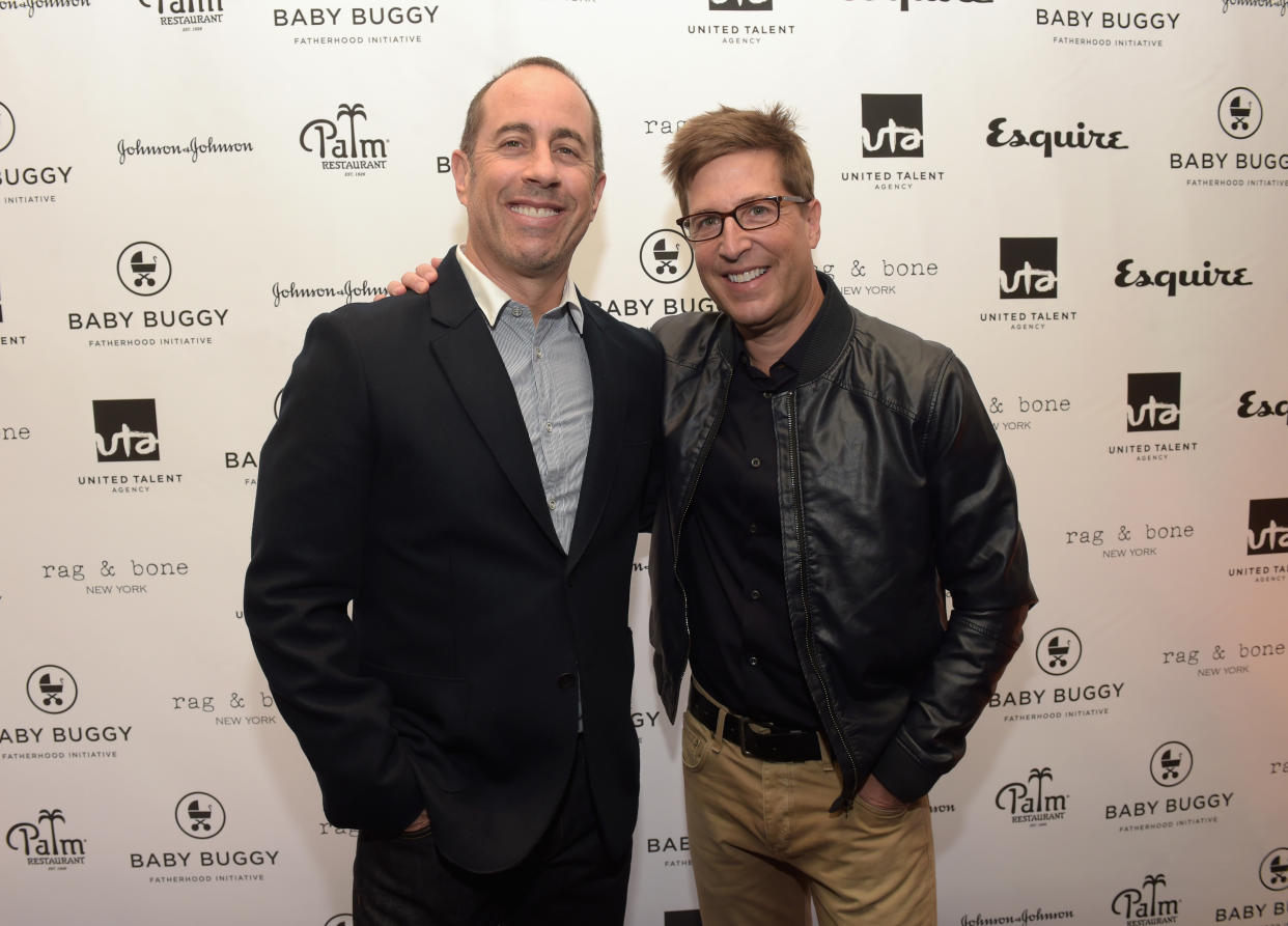Jerry Seinfeld Hosts Inaugural Los Angeles Fatherhood Lunch To Benefit Baby Buggy