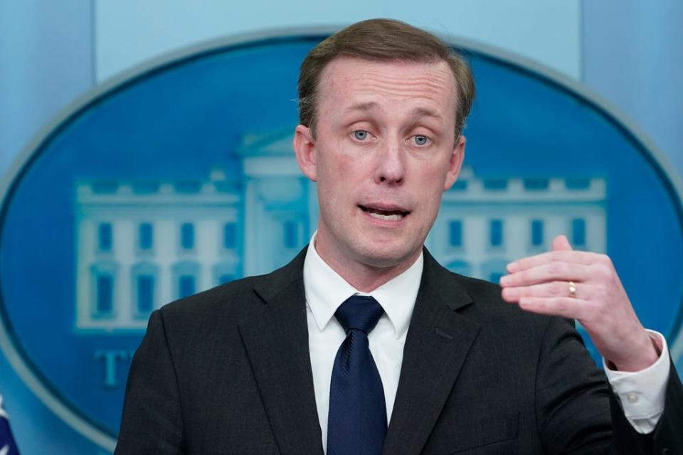 National security adviser Jake Sullivan briefed President Joe Biden on the incident, according to a spokesman for the National Security Council.