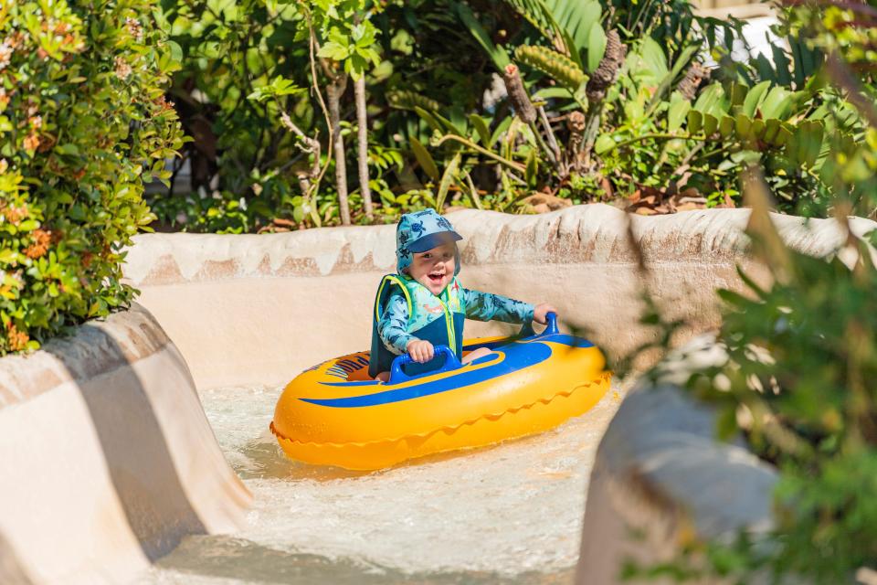 Disney’s Typhoon Lagoon Water Park reopened March 21, 2023 on a warm, sunny day at Walt Disney World Resort in Lake Buena Vista, Fla. Guests took part in thrilling water attractions, experiencing amazing food and beverage and enjoyed family fun. (Abigail Nilsson, photographer)