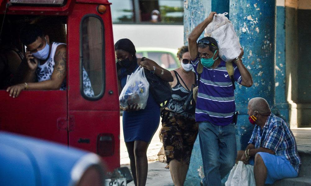 <span>Photograph: Yamil Lage/AFP/Getty Images</span>