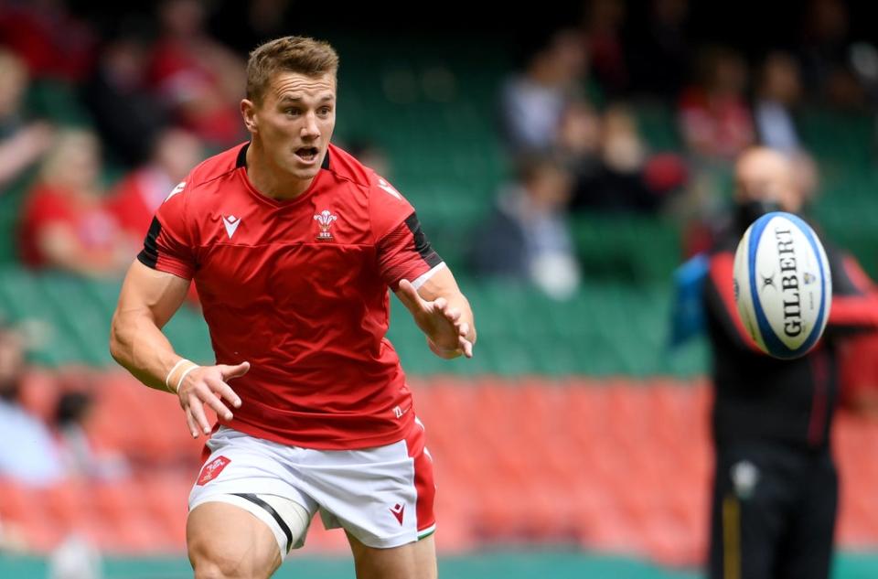 Jonathan Davies in action for Wales  (PA Wire)