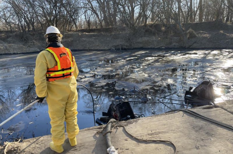 Almost a year after a pipeline rupture spilled thousands of gallons of crude oil into a waterway in Kansas, the cleanup is now complete, the EPA confirmed Wednesday. Photo courtesy of Environmental Protection Agency