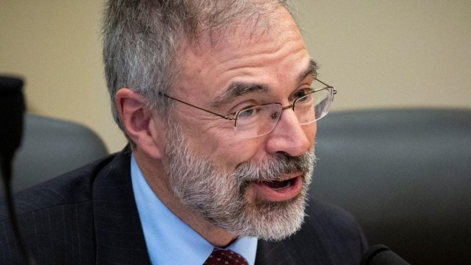 Republican Maryland congressman Andy Harris is under investigation by Capitol Police for allegedly trying to bring a gun onto the floor of the House of Representatives Thursday. (Photo by Al Drago/Getty Images)