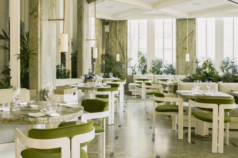 Joseph Dirand architecture
New York's recently opened Le Jardinier (pictured above).
Highlights: Interiors of modern French restaurant Le Jardinier and Bar Shun in New York. Notable client: Four Seasons Hotels and Resorts. ► Paris; josephdirand.com