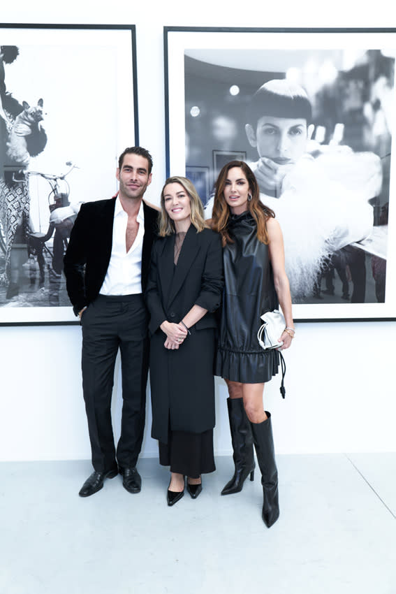 Jon Kortajarena, Marta Ortega y Eugenia Silva