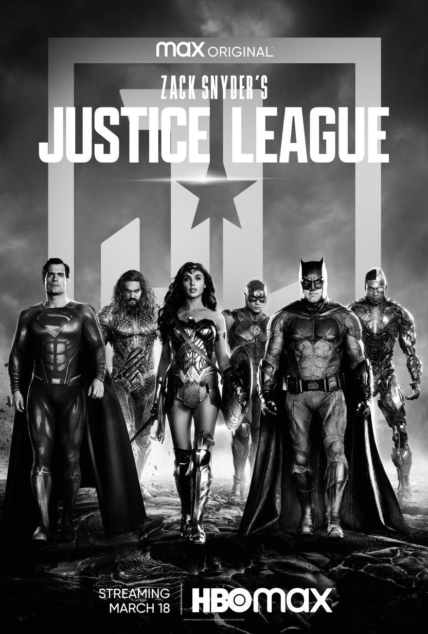 Póster de La Liga de la Justicia de Zack Snyder (Fuente: IMDb)