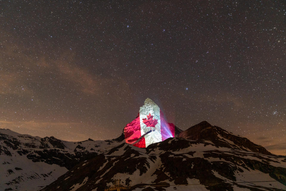 Illumination of the Matterhorn