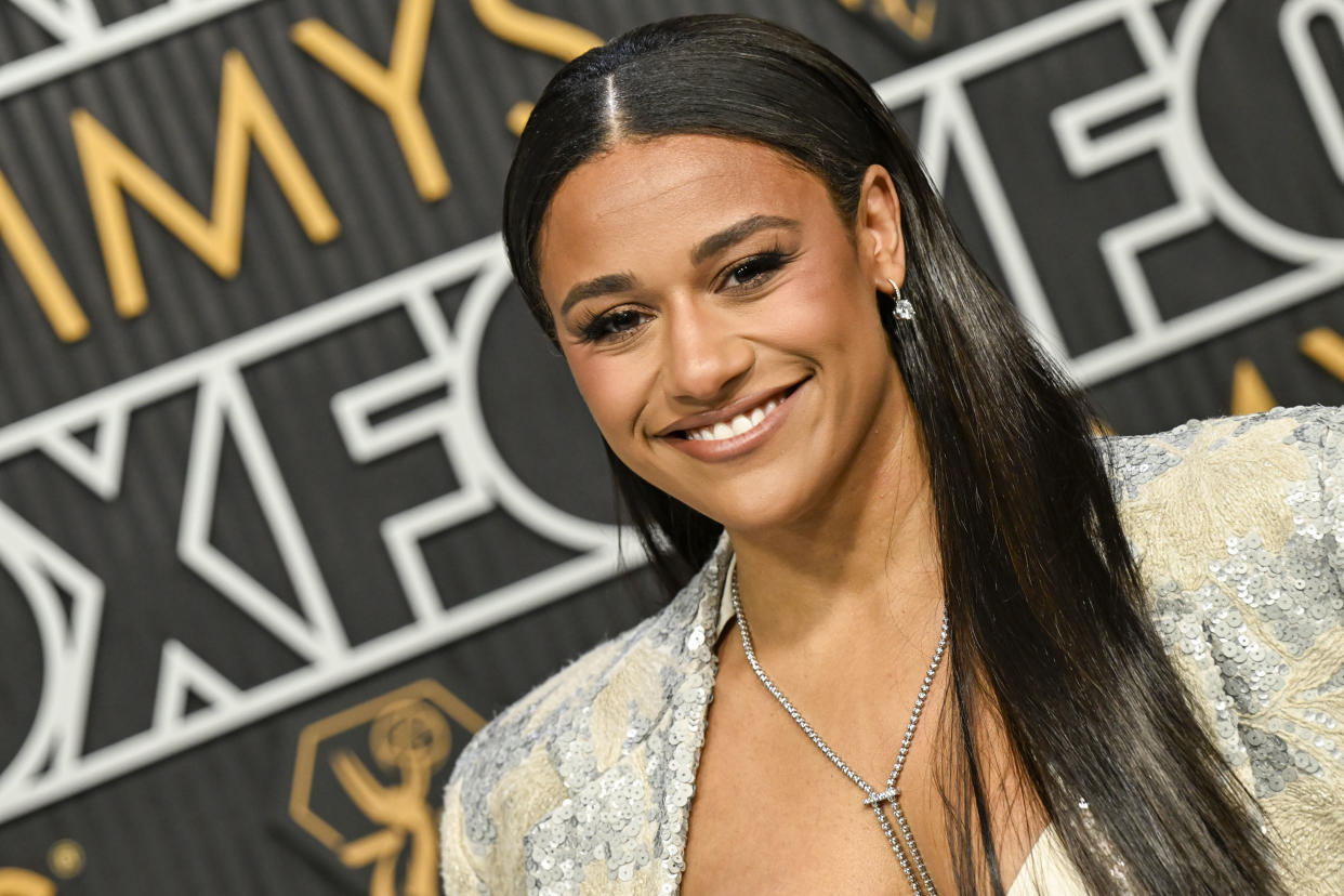 Ariana DeBose at the 75th Primetime Emmy Awards held at the Peacock Theater on January 15, 2024 in Los Angeles, California. (Photo by Michael Buckner/Variety via Getty Images)