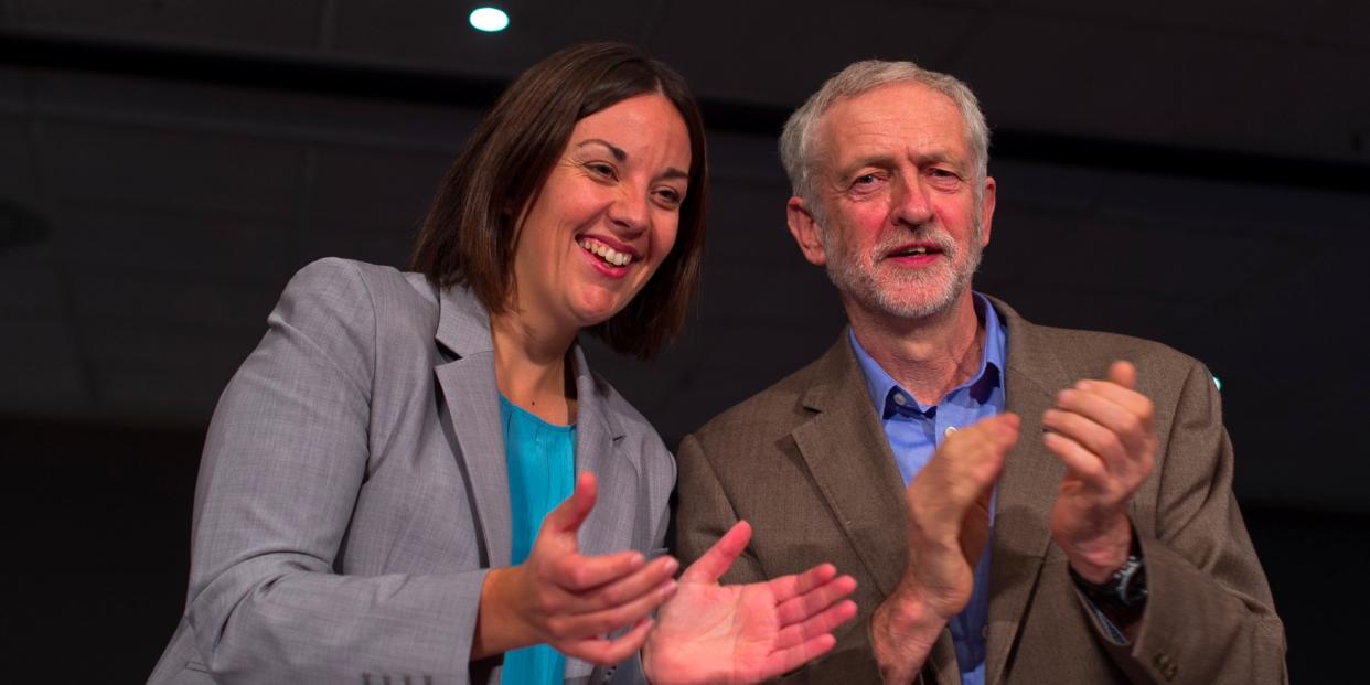 Corbyn and Dugdale