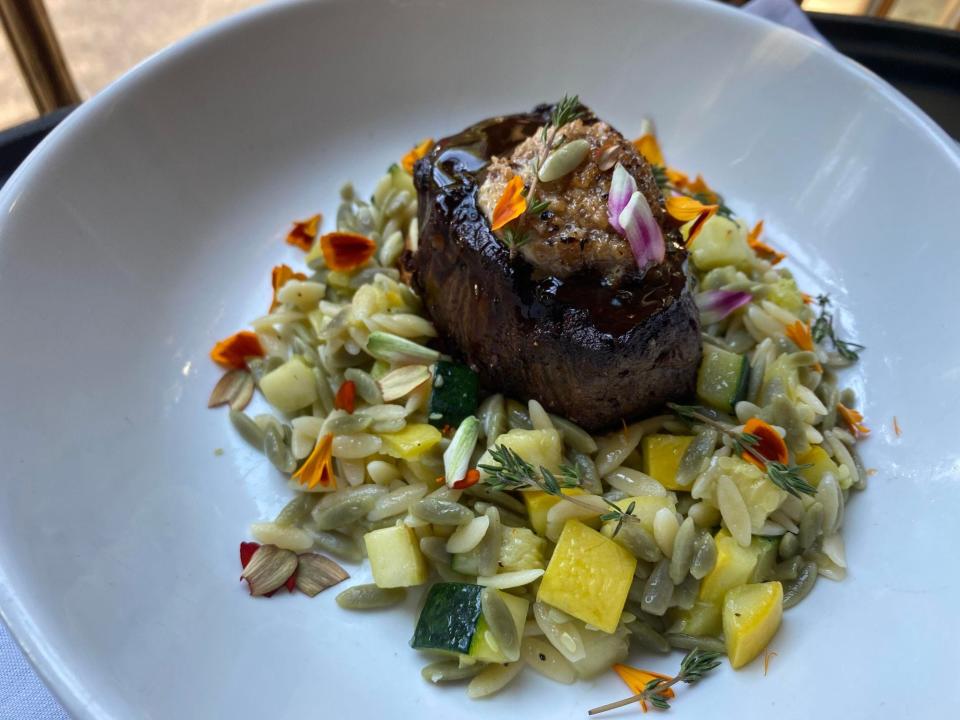 Jackson’s Steakhouse offers a Tournedos with Duxelle Butter for the 2023 Great Southern Restaurants’ Summer Restaurant Week.