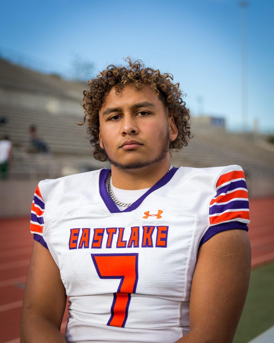 Eastlake's Elijah Uribe, All City Offensive Player of Year, Friday, Dec. 17.