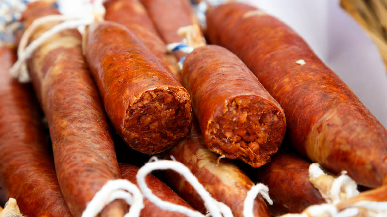 Sobrasada sausages