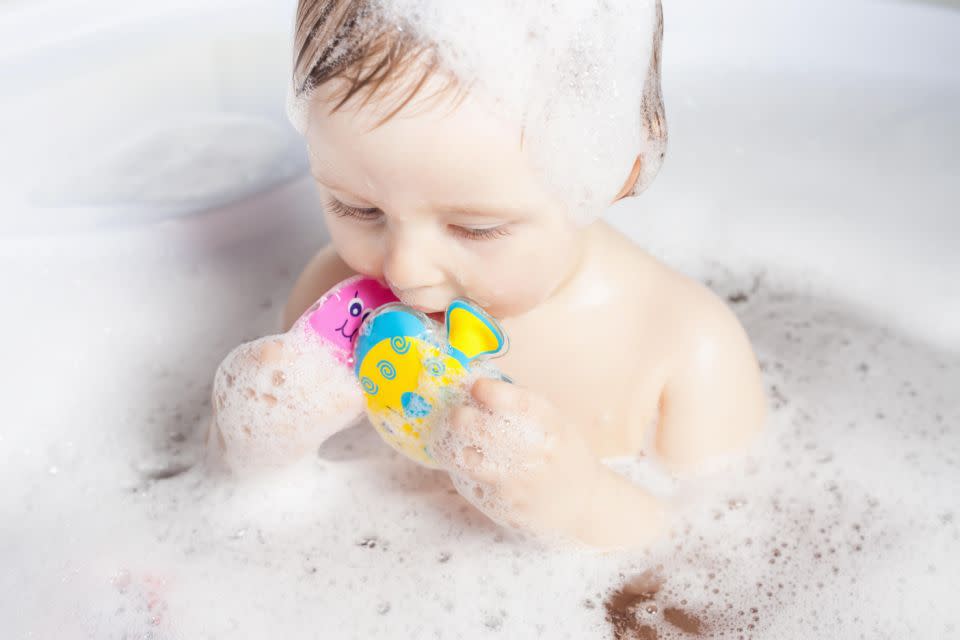 There are hidden dangers in your kids' bath toys. Photo: Getty Images