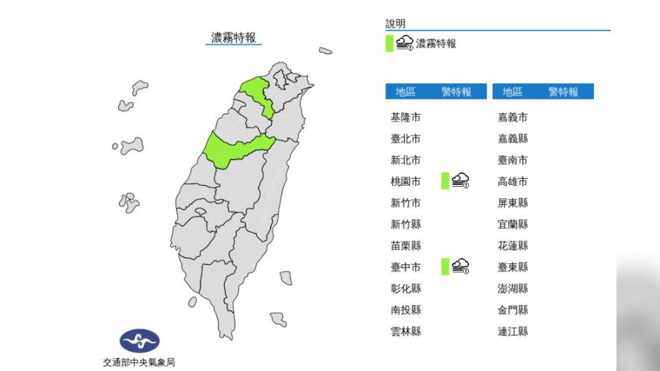 圖／中央氣象局