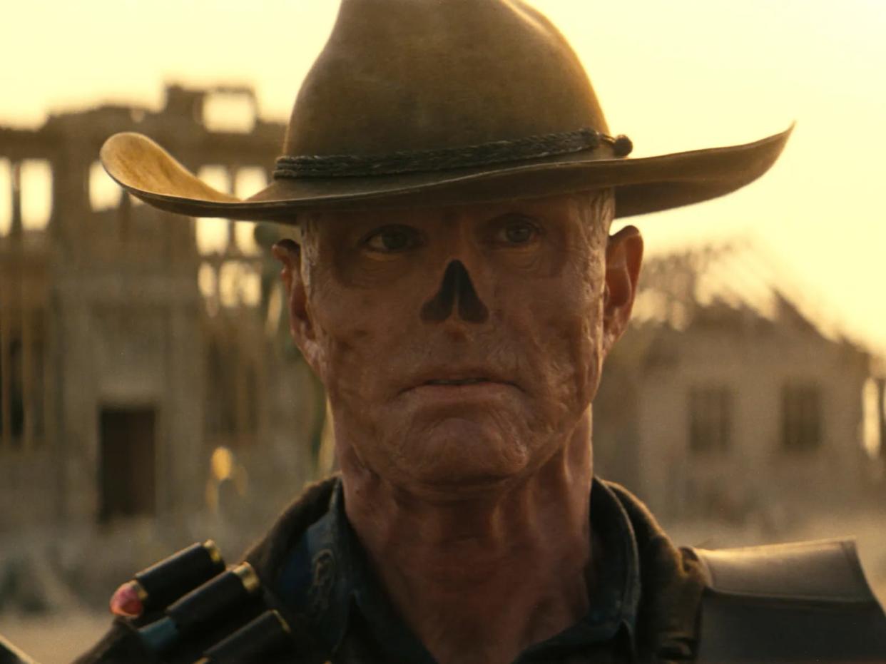 Walton Goggins as The Ghoul in "Fallout."