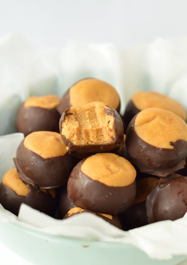 Buckeye-Style Peanut Butter Balls